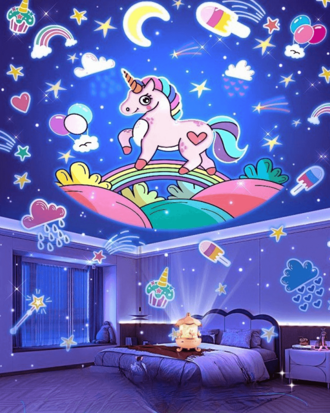 Lampara Proyectora Carrusel + Envió Gratis