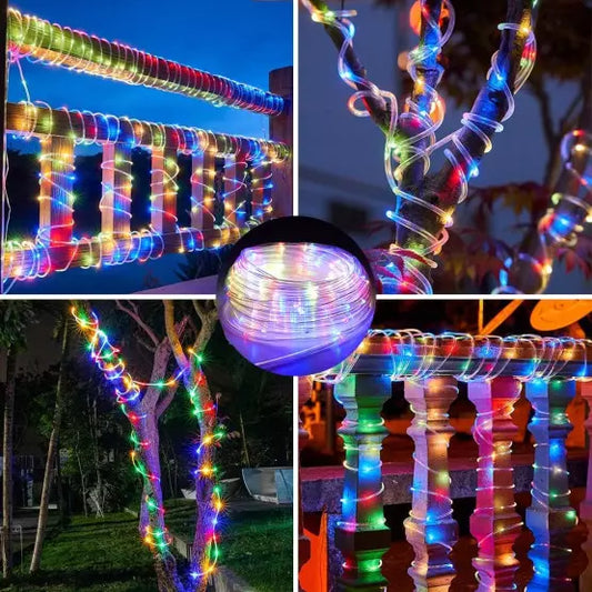 Tubo LED Solar Decorativo-10Metros